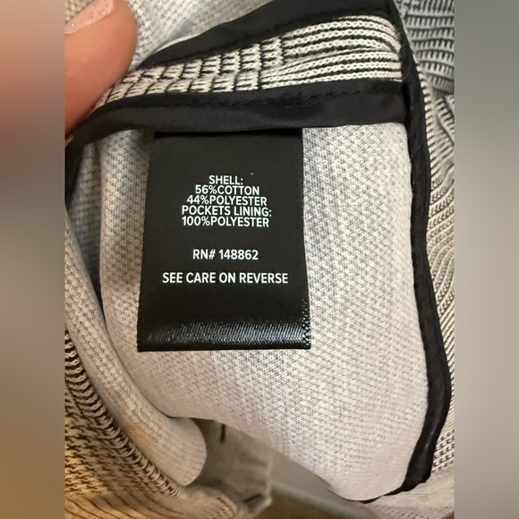 Studio by Torrid Plaid Blazer Jacket Women’s 6X Gray Black Long Sleeve Button - Picture 7 of 8